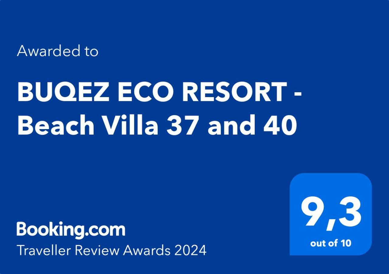 Buqez Eco Resort - Beach Villa 37 And 40 Pakostane Luaran gambar